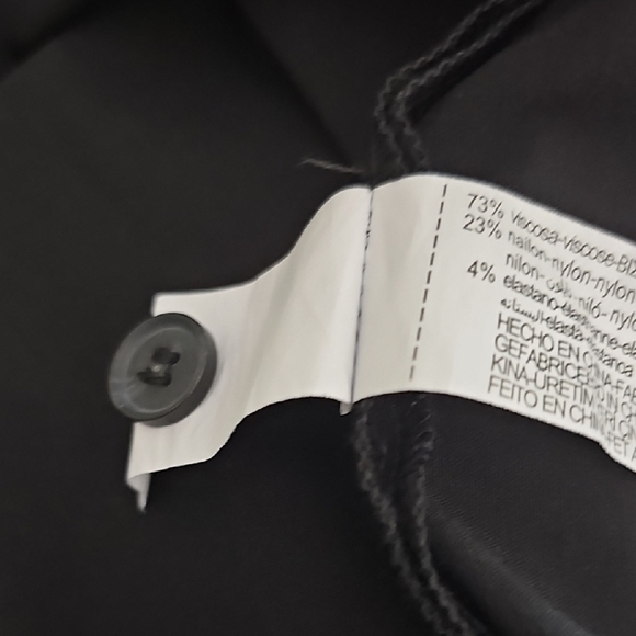 Zara Elegant Black Button-Up Dress Size XS - Picture 11 of 12